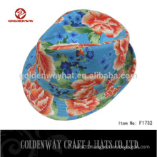 New design wholesale fedora hats to decorate